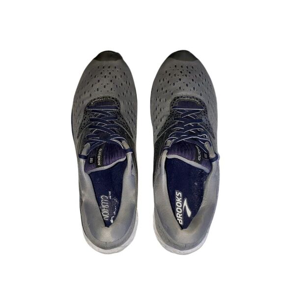 Brooks Glycerin 16 Grey Navy Black Running Shoes Men\'s Size 13 main image 4